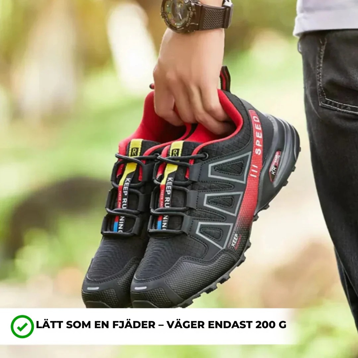 Fjällmark™ Gångskor – Ortopediskt Stöd för Smärtfri Rörelse Varje Dag