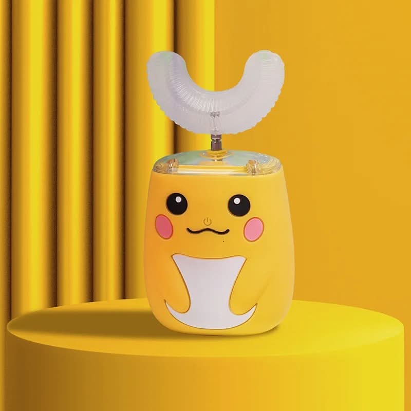 HappyTeeth™ – 360° Automatisk Elektrisk Tandborste för Barn | Snabb & Skonsam Rengöring