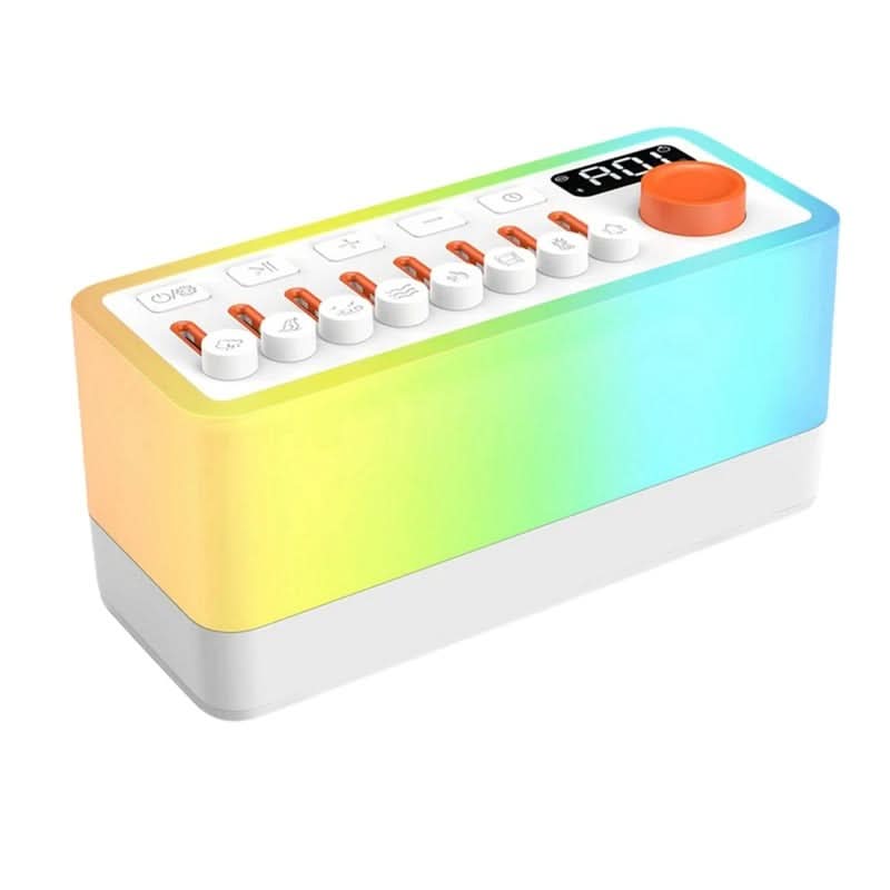 SleepHaven™ – White Noise Sleep Sound Machine med Bluetooth & Nattlampa