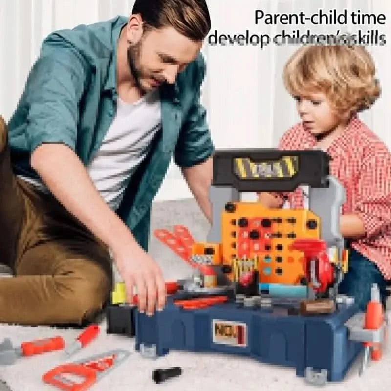 LittleBuilder™ – Interaktiv Verktygsbänk för Barn | Lär & Lek med Byggverktyg