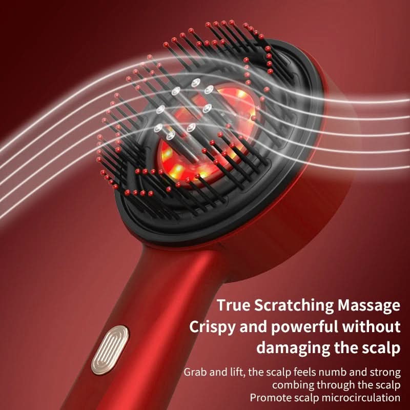GlowBrush™ Pro – Infrarött ljus och massage för starkare, friskare hår.