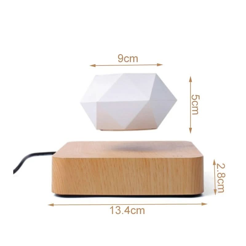 LevitaPot™ – Magnetisk Svävande Blomkruka med 360° Rotation