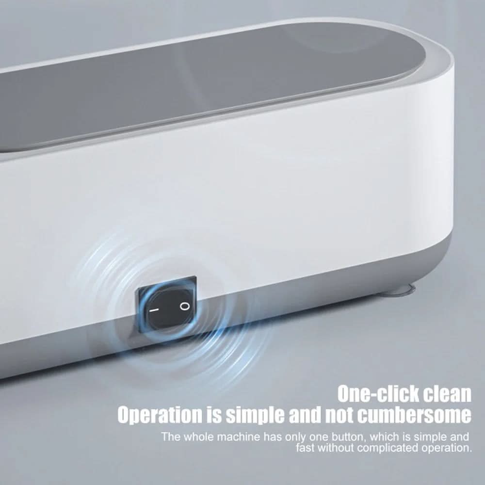 UltraClean™ Glasses & Jewelry Cleaner – Effektiv ultraljudsrengöring för glasögon och smycken.