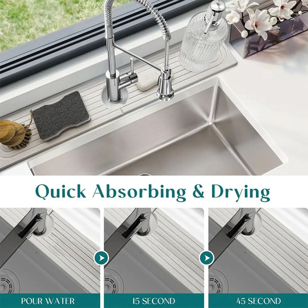 SplashShield™ – Självtorkande Kranskydd & Stänkskydd för Kök och Badrum - Varuhuset24