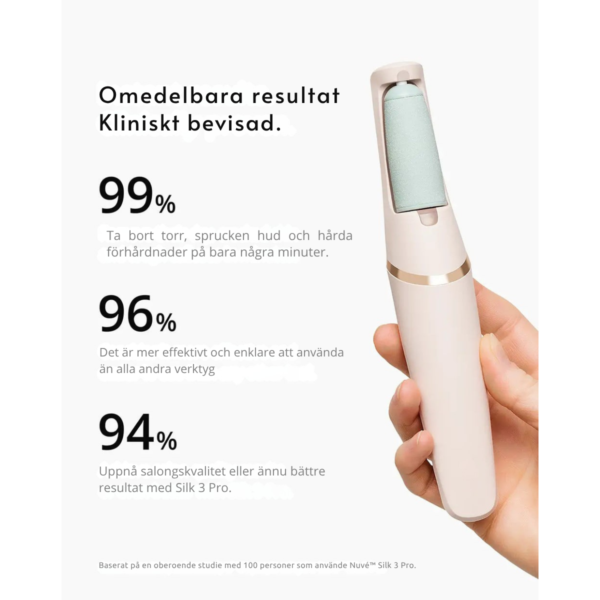 Silk 3 Pro – Få silkeslena fötter hemma på några minuter