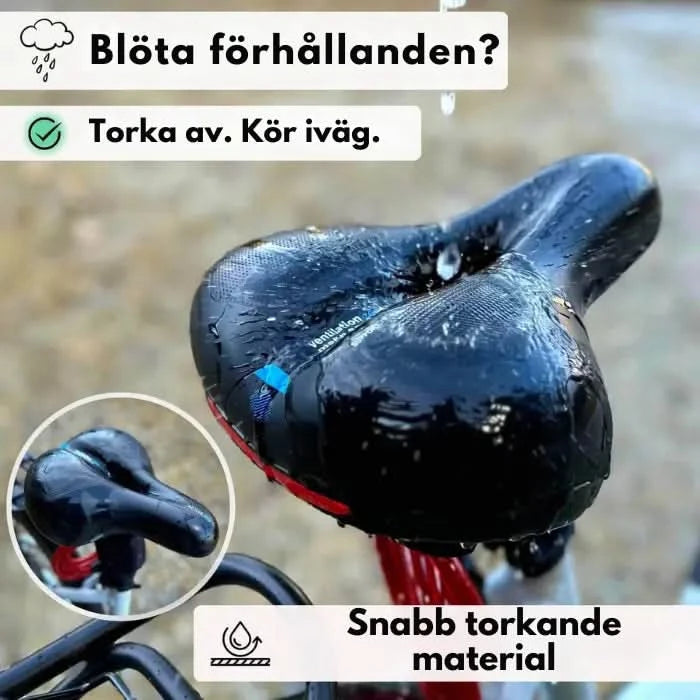 Sadelkraft™ – Cykla längre, utan smärta