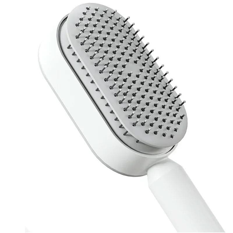 CleanEase™ – Självrengörande Hårborste med Massageeffekt