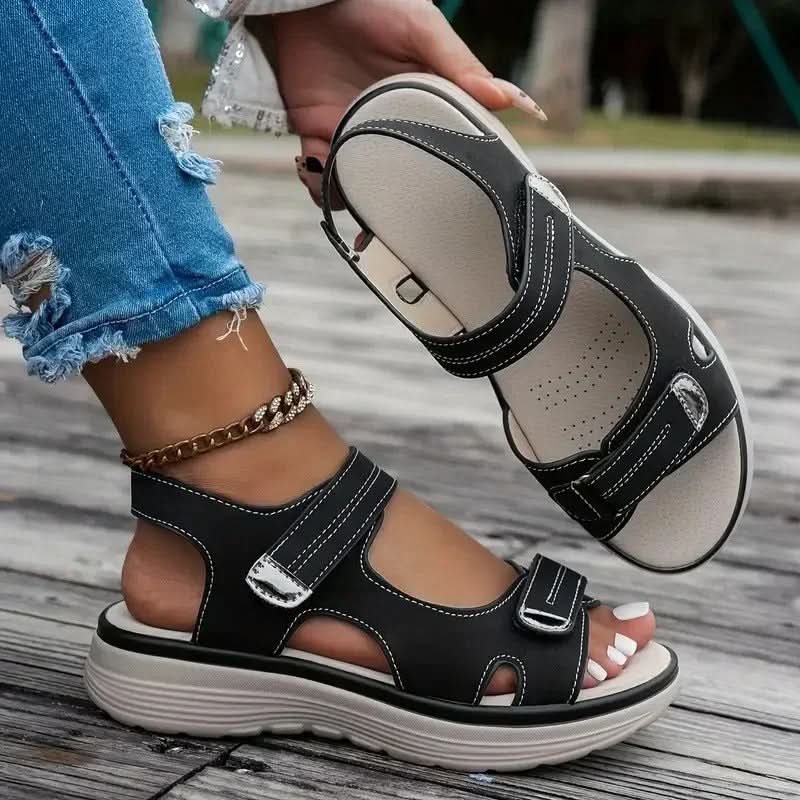 Livia Fotvänliga Sandaler – För Långa Dagar & Snygga Stunder